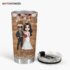 Agiftcustomized Personalized Custom Tumbler - Anniversary, Wedding Gift For Couple - This Girl Loves Her Husband