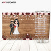 Agiftcustomized Personalized Custom Tumbler - Anniversary, Wedding Gift For Couple - This Girl Loves Her Husband