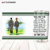 Agiftcustomized Personalized Custom Tumbler - Anniversary Gift For Couple, Fishing Lover - You Are The Rod To My Reel