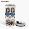 Agiftcustomized Personalized Custom Tumbler - Birthday Gift For Office Staff, Colleague - Congrats On Being My Coworker