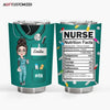 Agiftcustomized Personalized Custom Tumbler - Nurse&#39;s Day, Appreciation Gift For Nurse - Nurse Nutrition Facts