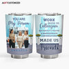 Agiftcustomized Personalized Custom Tumbler - Birthday Gift For Office Staff, Colleague - You Are My Person