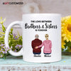 Agiftcustomized Personalized Custom White Mug - Birthday Gift For Family - The Love Between Family Is Forever