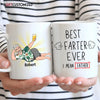 Agiftcustomized Personalized White Mug - Father&#39;s Day, Birthday Gift For Dad, Grandpa - Best Farter Ever