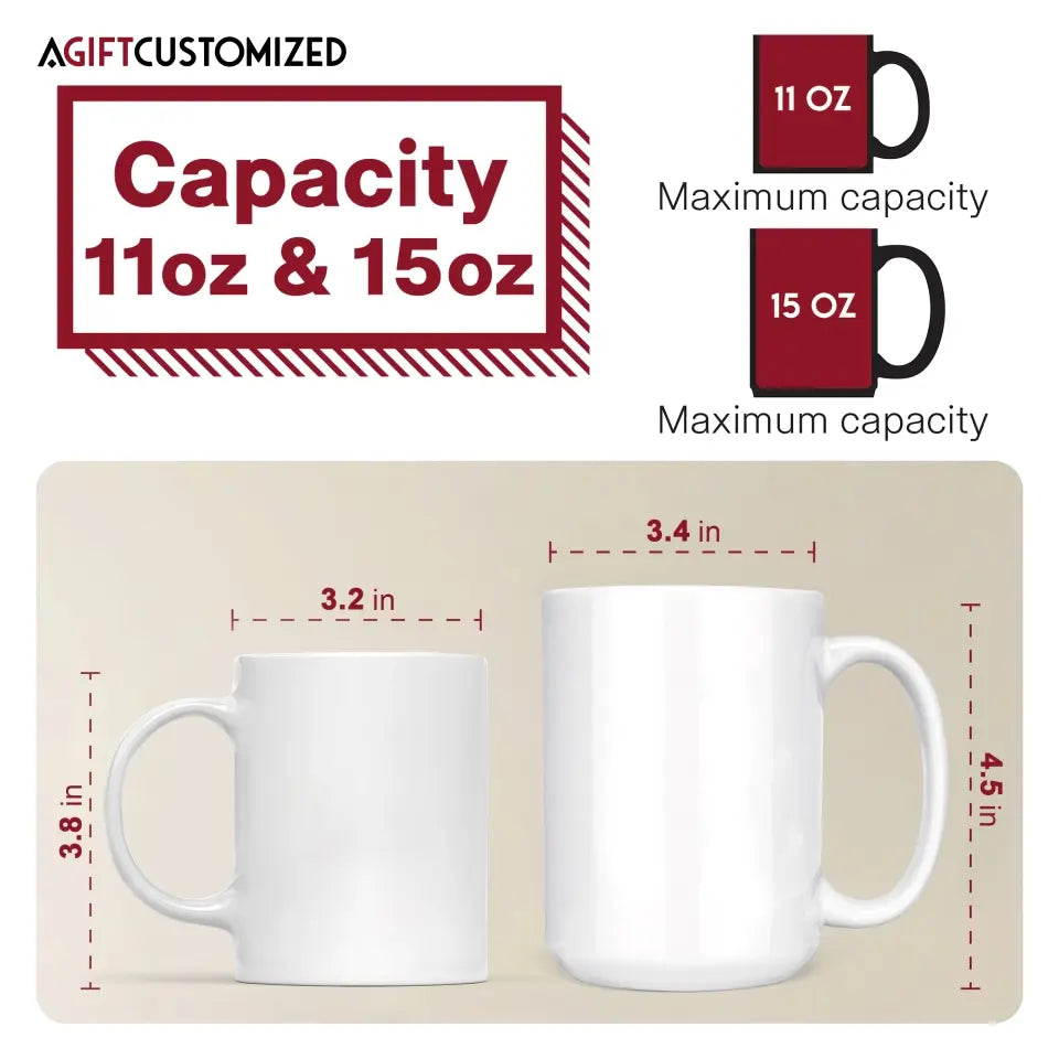 Agiftcustomized Personalized White Mug - Father's Day, Birthday Gift For Dad, Grandpa - Best Farter Ever
