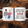 Agiftcustomized Personalized Custom White Mug - Birthday, Anniversary Gift For Couple - I Promise To Always Be By Your Side Or Under You Or On Top Of You