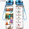 Agiftcustomized Personalized Custom Water Tracker Bottle - Birthday Gift For Camping Lover, Friend - Camp Life