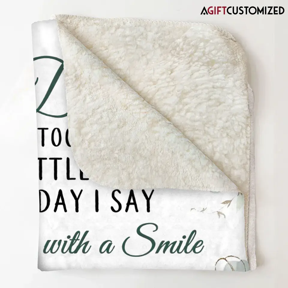 Agiftcustomized Personalized Blanket - Birthday, Father's Day Gift For Dad - Happy First Father's Day