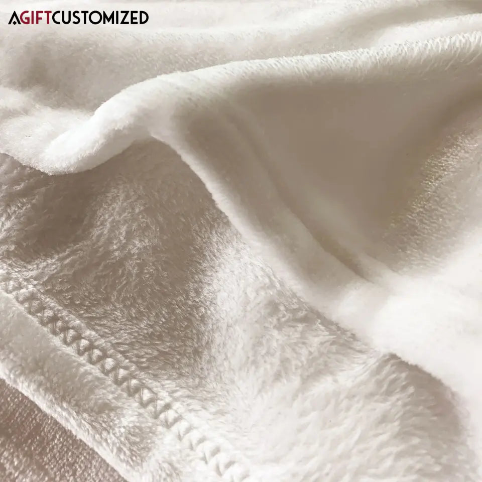 Agiftcustomized Personalized Blanket - Father's Day Gift For Dad - To My New Daddy ARND018