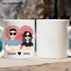 Agiftcustomized Personalized Custom White Mug - Birthday, Anniversary Gift For Couple - Another Year As My Husband You Lucky Man