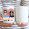 Agiftcustomized Personalized Custom White Mug - Birthday, Anniversary Gift For Couple - Another Year As My Husband You Lucky Man