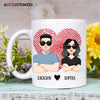 Agiftcustomized Personalized Custom White Mug - Birthday, Anniversary Gift For Couple - Another Year As My Husband You Lucky Man